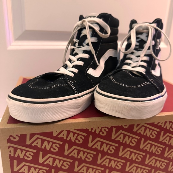 Vans Men's Black High-Top Sneakers - Picture 2 of 13